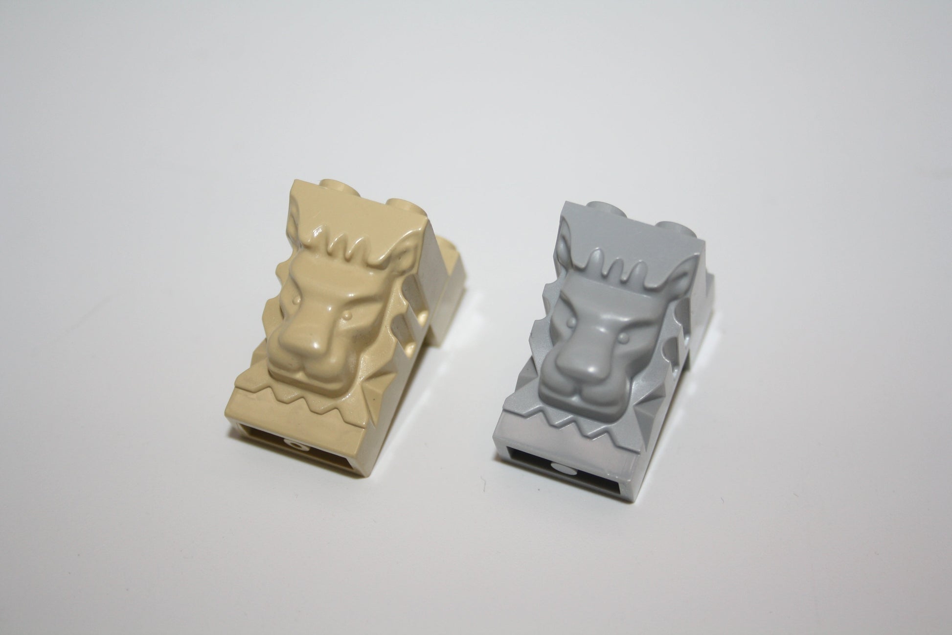 LEGO® - Minifigur/Statue Löwenkopf - beige/Tan - 30274 - Minifiguren - Minifiguren