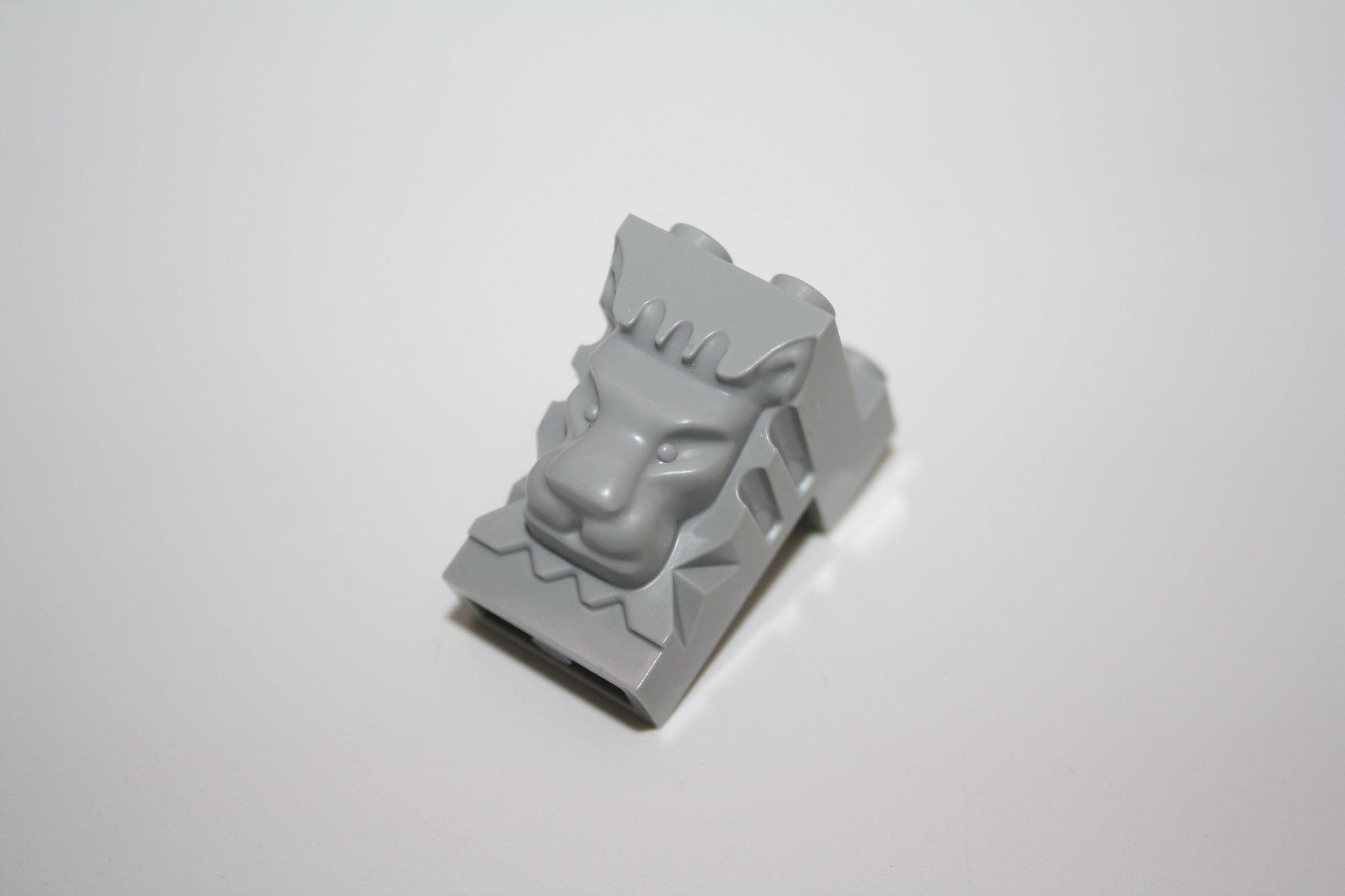 LEGO® - Minifigur/Statue Löwenkopf - beige/Tan - 30274 - Minifiguren - hellgrau - Minifiguren