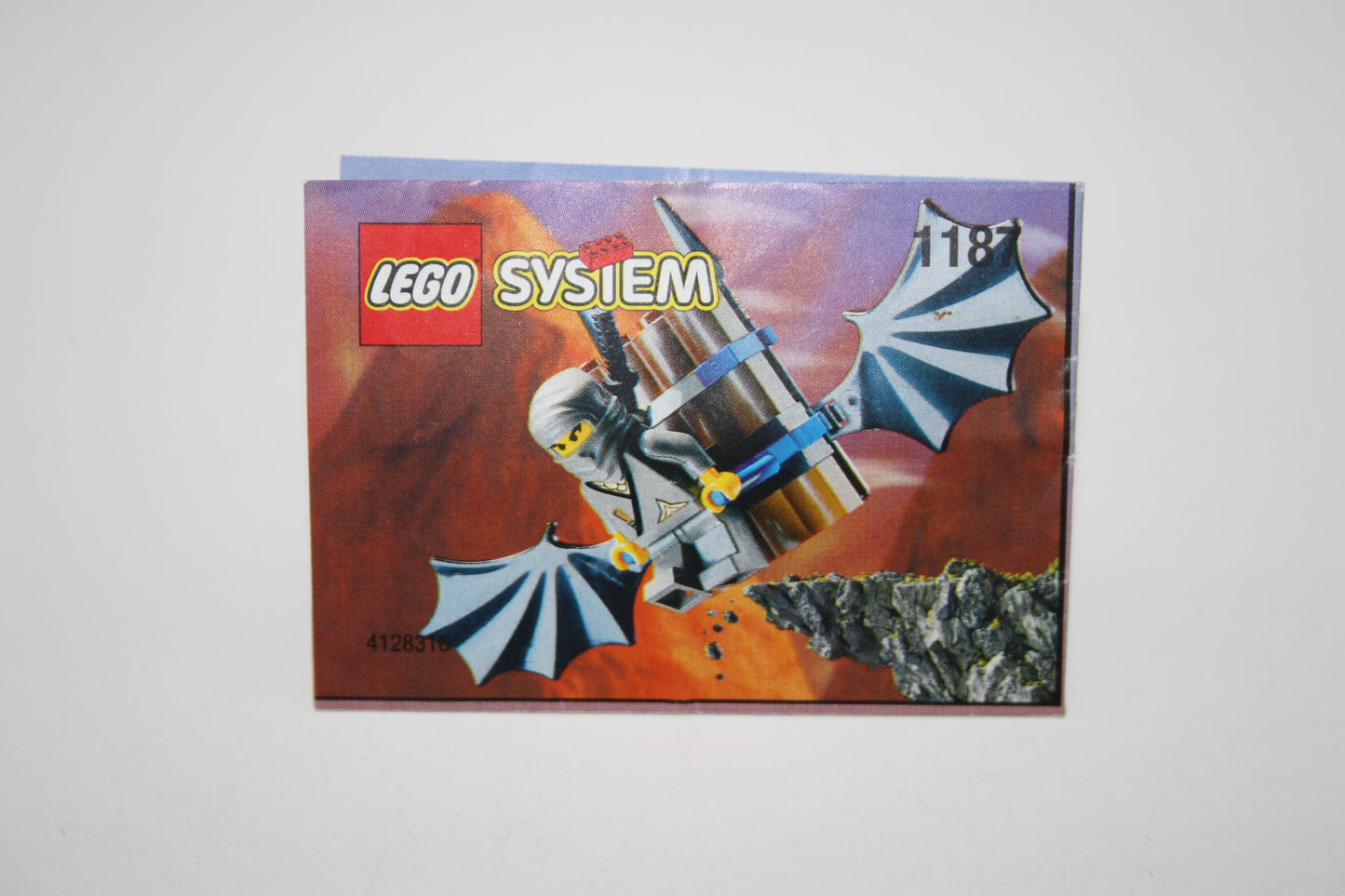 LEGO® Ninja 1187 Glider Flugninja - OBA/Bauanleitung - Ninja/Ninjago - BAs