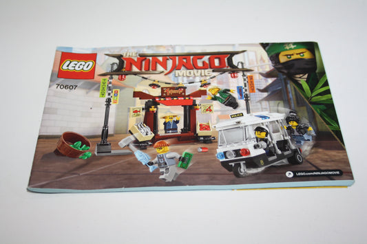LEGO® Ninjago - 70607 City Chase / Stadtjagt - OBA/Bauanleitung - Ninja/Ninjago - BAs