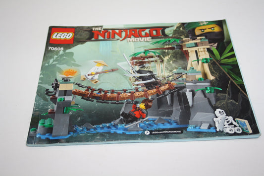 LEGO® Ninjago - 70608 Master Falls - OBA/Bauanleitung - Ninja/Ninjago - BAs