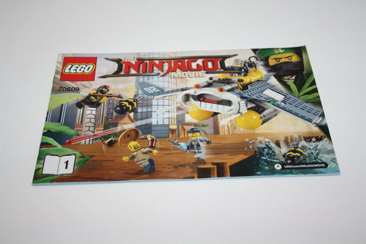LEGO® Ninjago - 70609 Mantarochen-Flieger - Heft 1 - OBA/Bauanleitung - Ninja/Ninjago - BAs