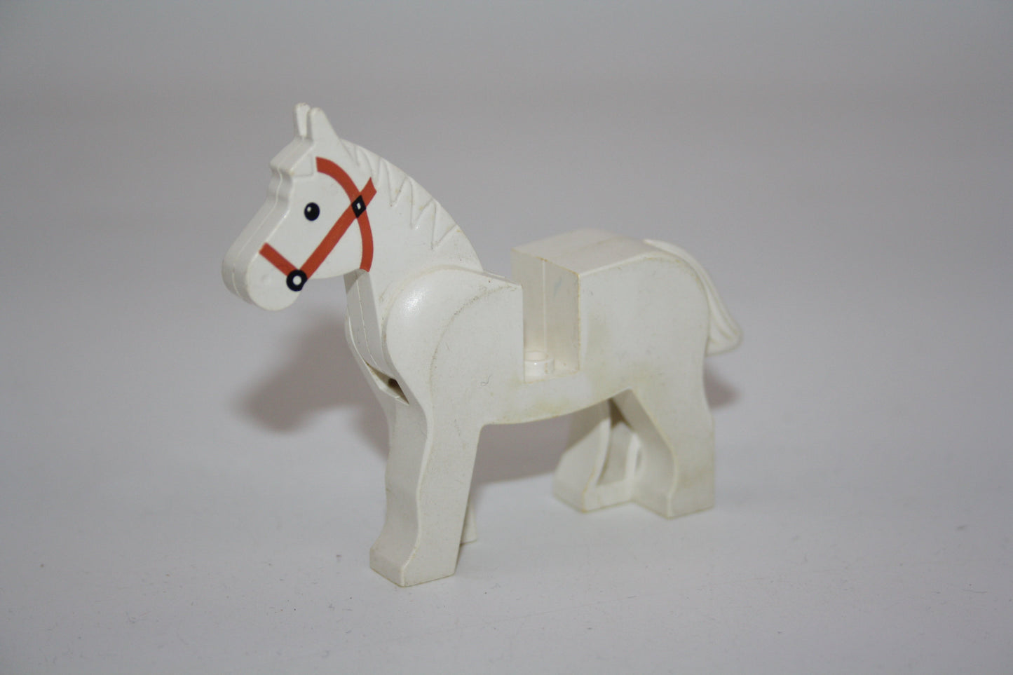 LEGO® - Pferd - versch. Farben - 30103 - Tiere - weiß-orangener Halfter - Flugtiere