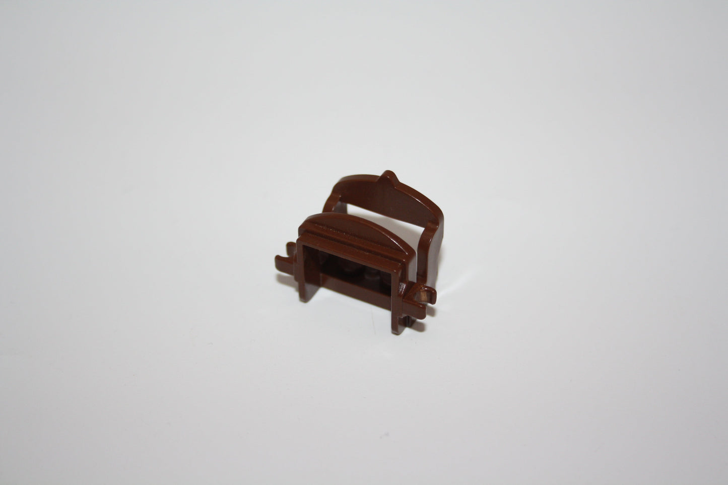 LEGO® - Pferdesattel/Sattel/Saddle mit zwei Clips - 4491b - versch. Farben - Tiere/Zubehör - braun (reddisch brown)