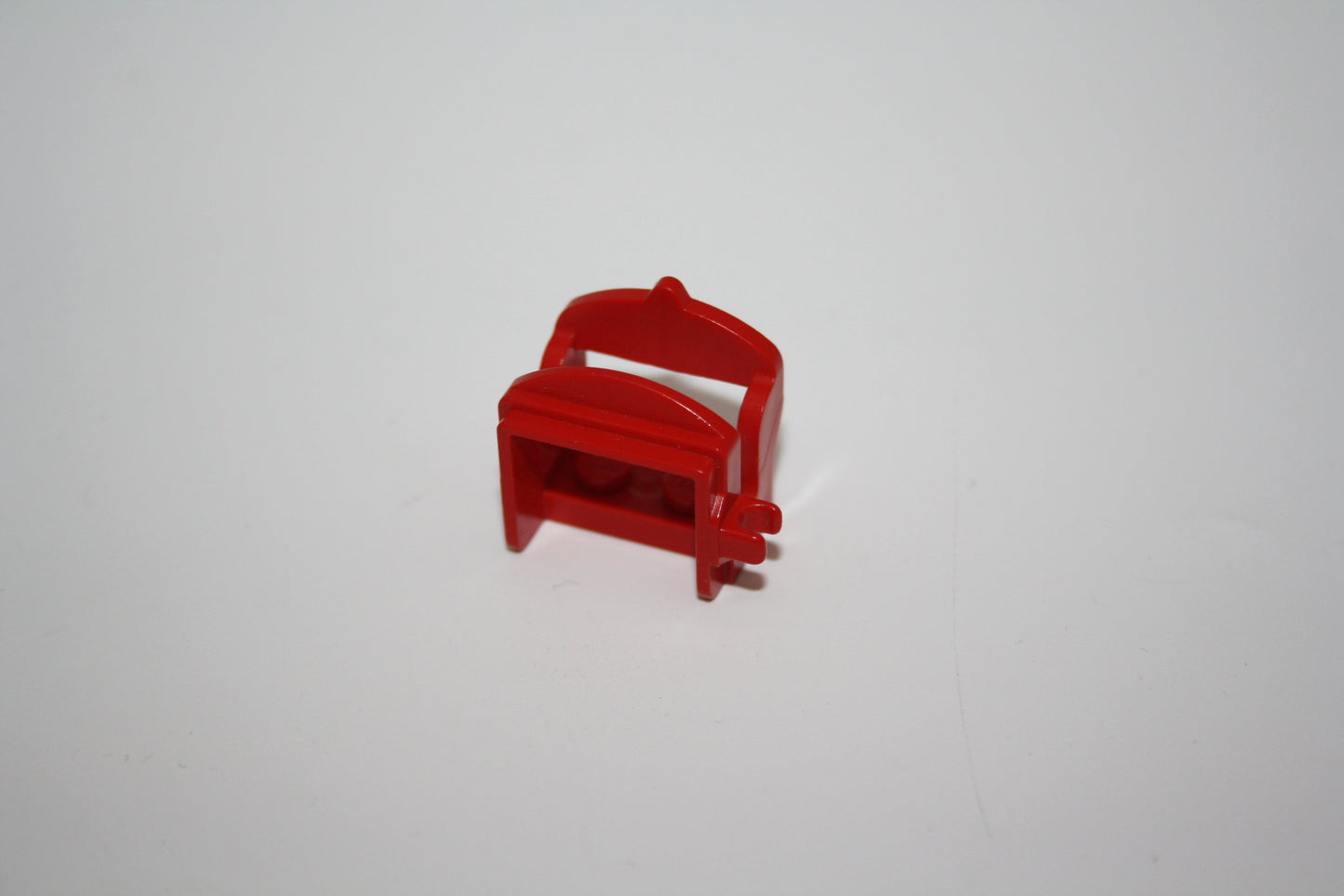 LEGO® - Pferdesattel/Sattel/Saddle mit zwei Clips - 4491b - versch. Farben - Tiere/Zubehör - rot - Pferdedecken