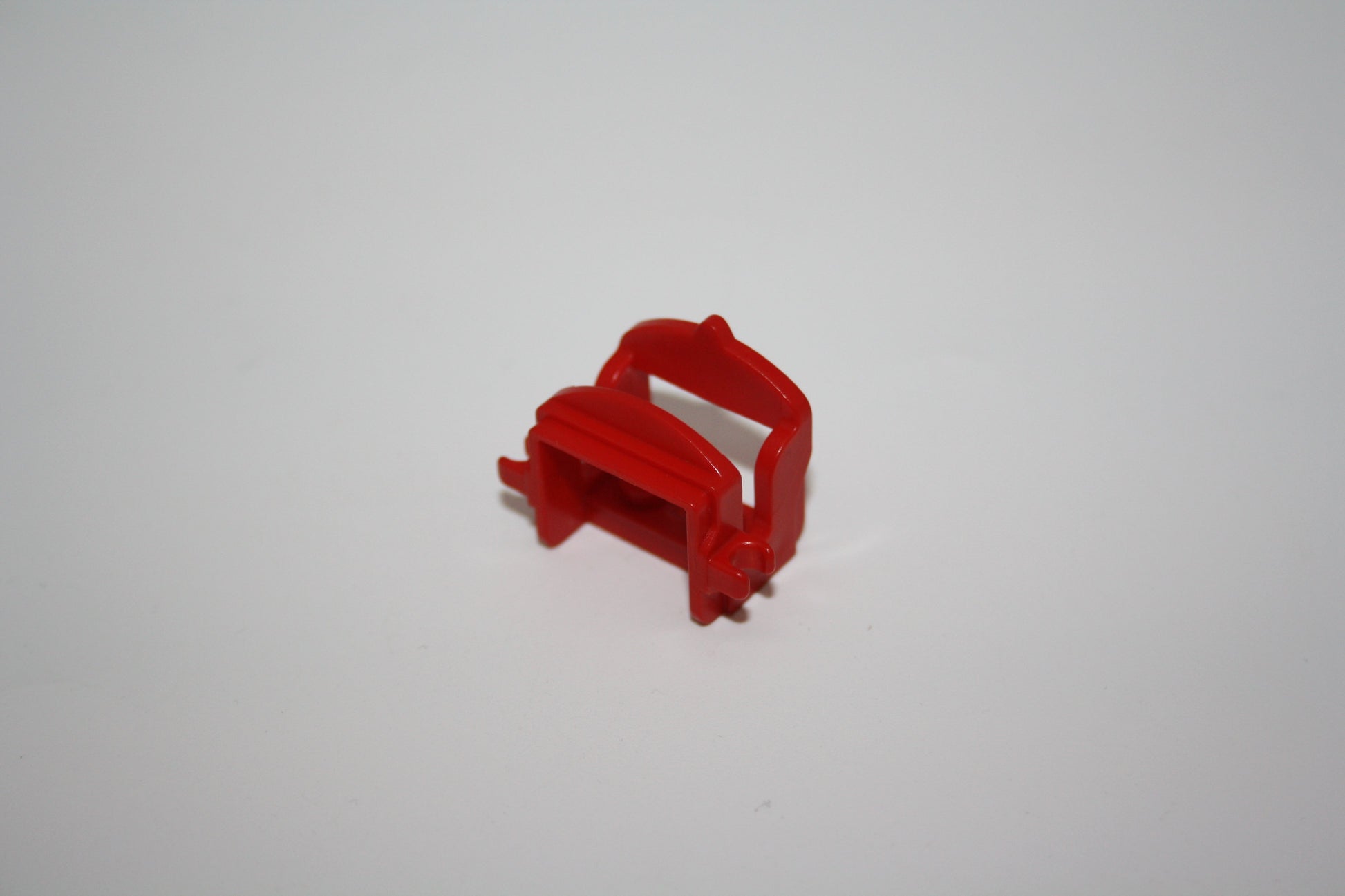 LEGO® - Pferdesattel/Sattel/Saddle mit zwei Clips - 4491b - versch. Farben - Tiere/Zubehör - rot - Pferdedecken
