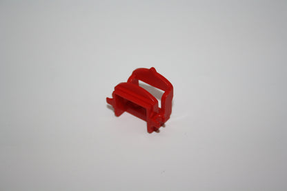 LEGO® - Pferdesattel/Sattel/Saddle mit zwei Clips - 4491b - versch. Farben - Tiere/Zubehör - rot - Pferdedecken