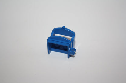 LEGO® - Pferdesattel/Sattel/Saddle mit zwei Clips - 4491b - versch. Farben - Tiere/Zubehör - blau - Pferdedecken