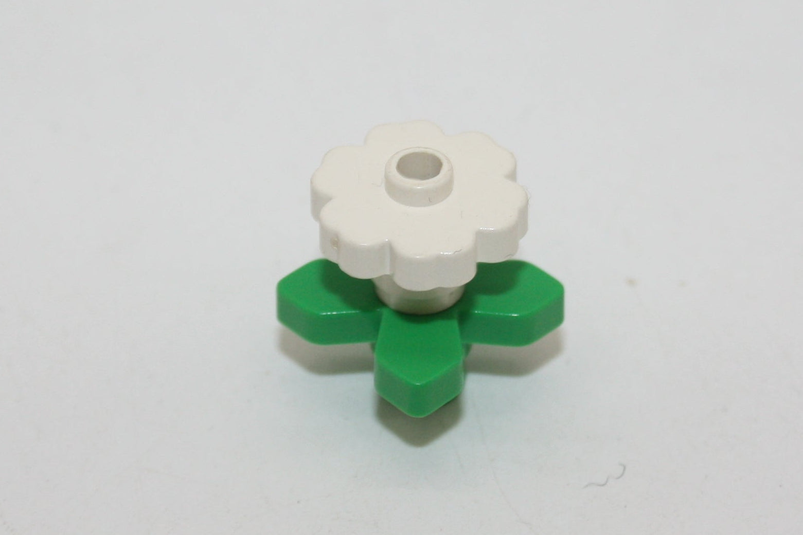 LEGO® - Pflanze - Alte Blume 2x2 gerundet - verschiedene Farben - 4728/4727 - Grünzeug/Blätter - 1x Bllüte mit Blätter