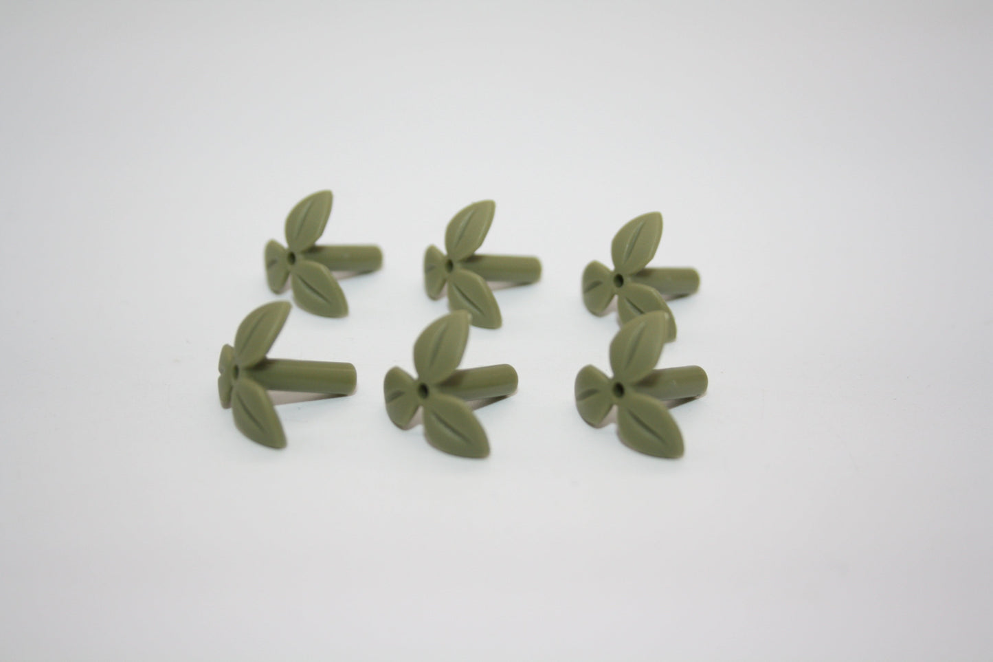 LEGO® - Pflanzenstängel m. 3 Blättern - Plant Stem 3 Leaves - olivgrün/olive green - 37695 - Grünzeug 6x-500x Sparpaket