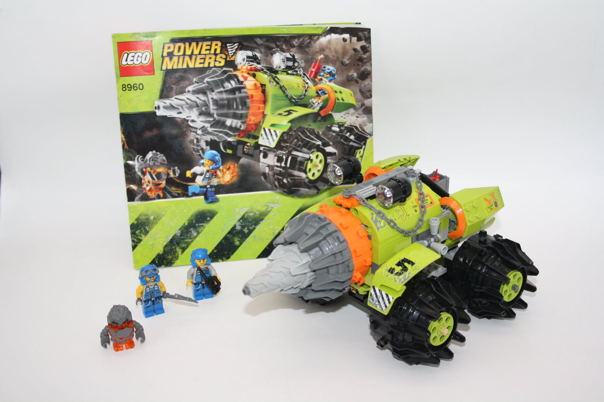 LEGO® - Power Miners Set - 8960 Granitbohrer - inkl. BA - Sets