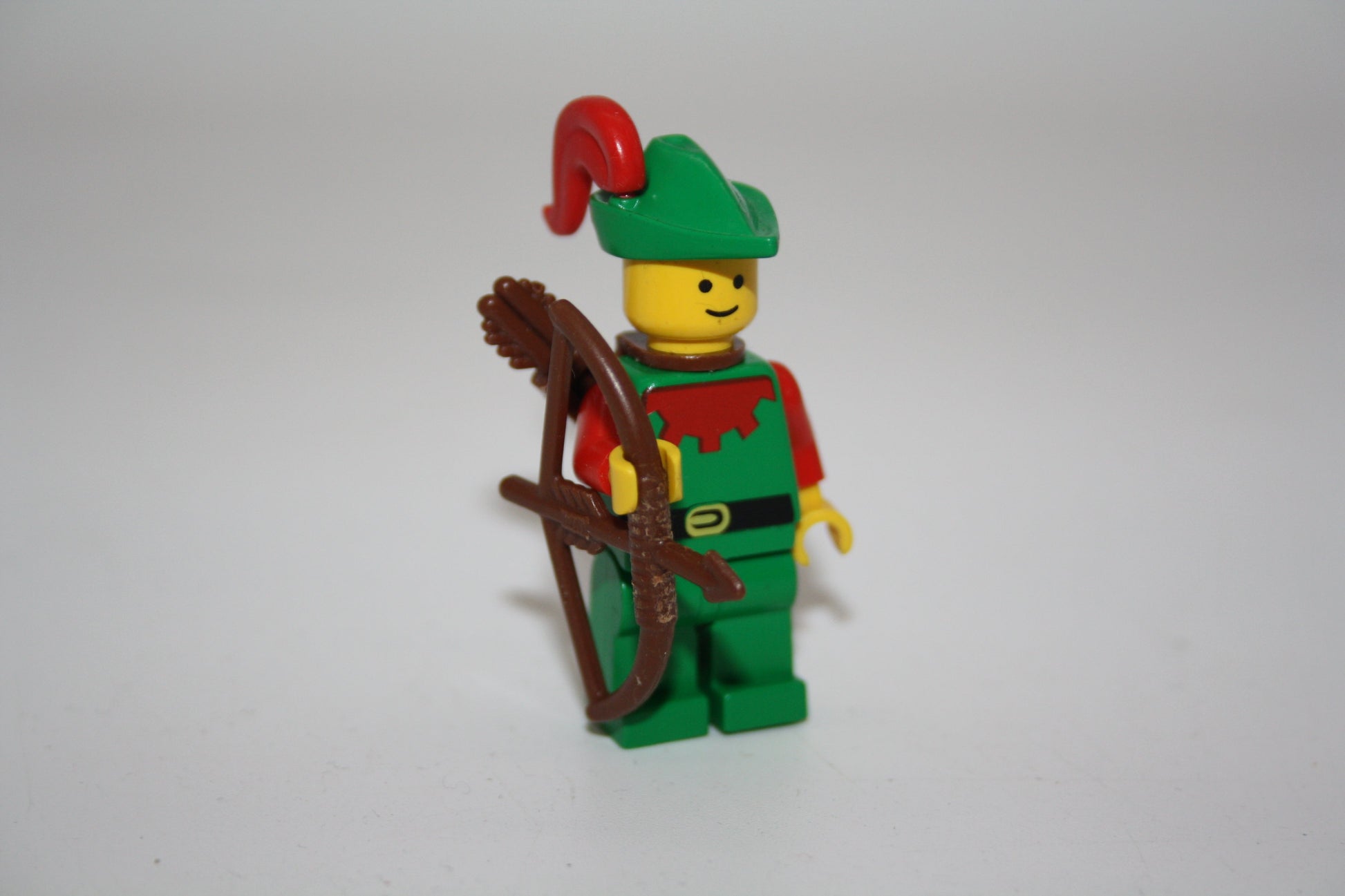 LEGO® Ritter/Castle - Forestmen/Robin Hood (roter Kragen) - mit Bogen & Köcher - Figuren/Minifiguren - Figuren