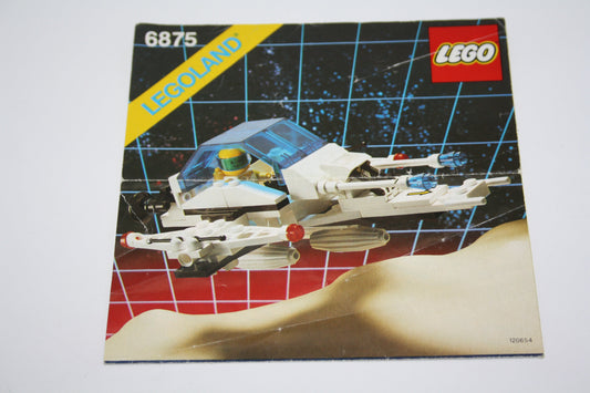 LEGO® Space/Weltraum - 6875 Hovercraft - OBA/Bauanleitung - Space - BAs