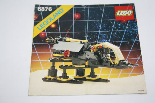 LEGO® Space/Weltraum - 6876 Blacktron Alienator - OBA/Bauanleitung - Space - BAs