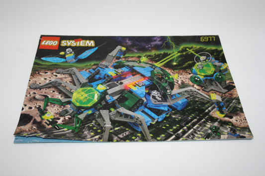 LEGO® Space/Weltraum - 6977 Arachnoid Star Base - OBA/Bauanleitung - Space - BAs