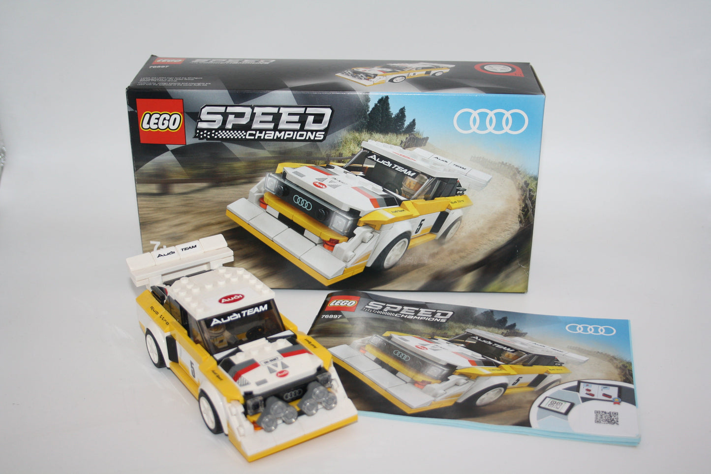 LEGO® Speed Champions - Set 76897 Audi Sport + BA & OVP - Minecraft