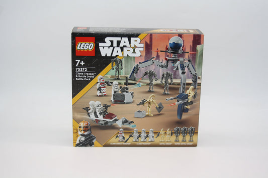LEGO® Star Wars Set - 75372 Clone Trooper™ & Battle Droid™ Battle Pack – Battle Pack - Neu/ungeöffnet - Polybags