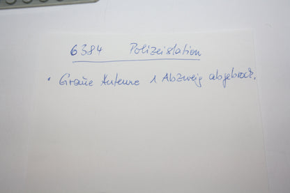 LEGO® System/City Set - 6384 Polizei Station - inkl. BA (Unvollständig) - City/System Sets