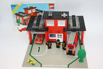 LEGO® System/City Set - 6385 Feuerwehr Station - inkl. BA (Unvollständig) - City/System Sets