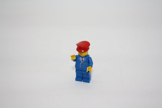 LEGO® System - Lokführer - blaue Hose - blaues Oberteil - Minifigur - aus 4563 - Minifiguren