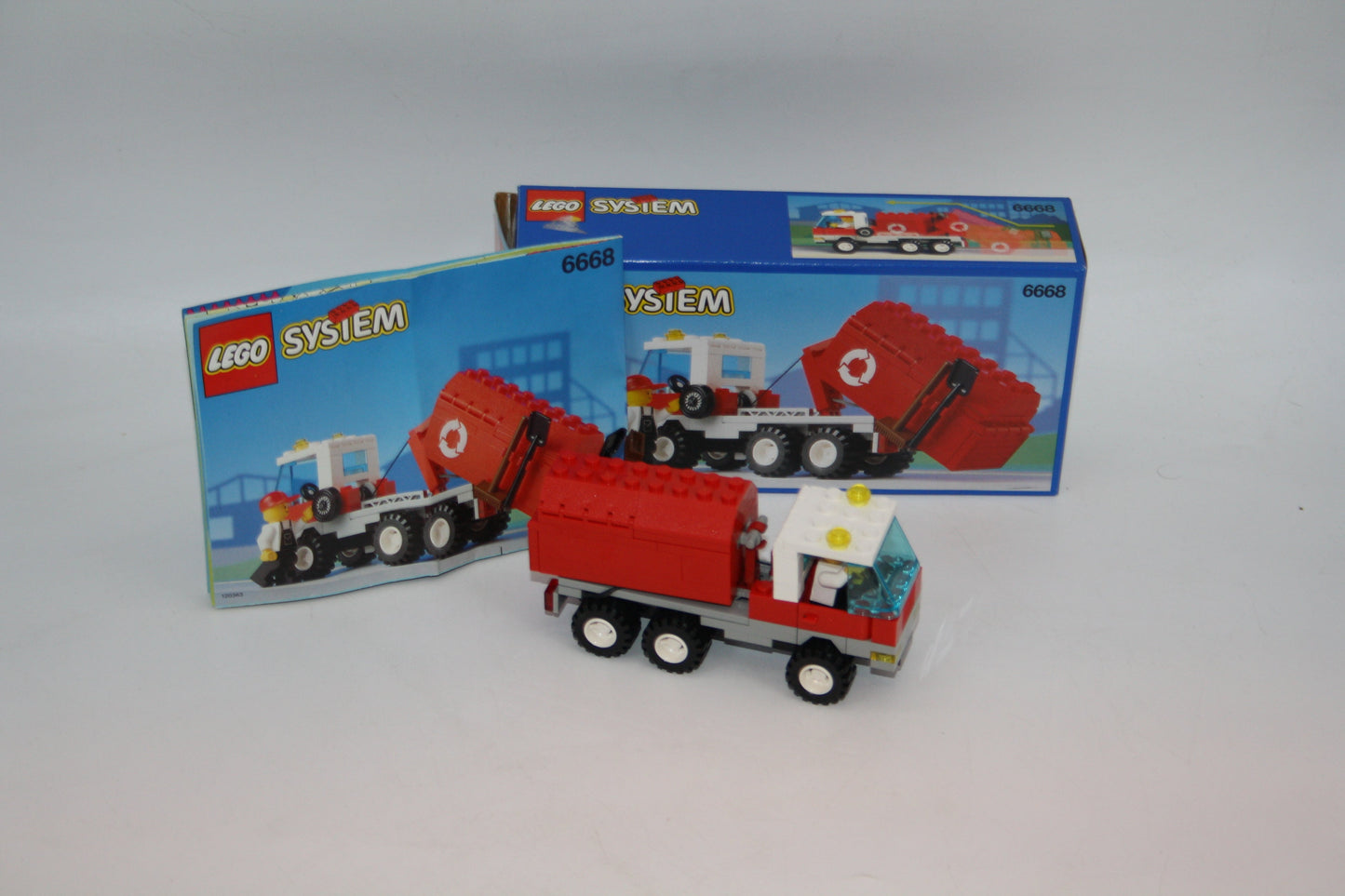 LEGO® - System Set - 6668 Müllauto/Recycle Truck - inkl. BA & OVP - City/System Sets