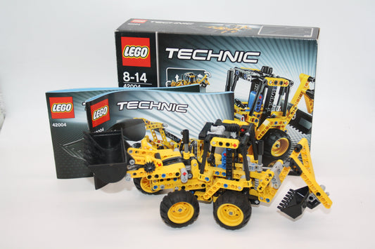 LEGO® - Technic Set - 42004 Mini Bagger/Teleskoplader/Baggerlader - inkl. BA & OVP - Technik