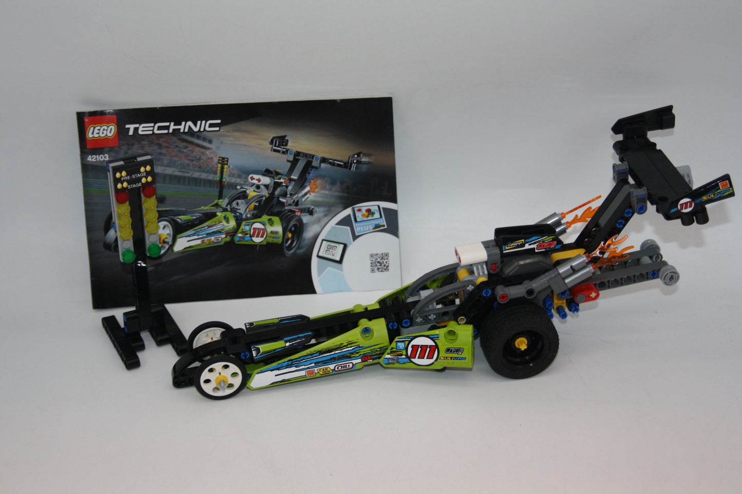 LEGO® - Technic Set - 42103 Dragster Rennauto - inkl. BA - Fahrzeuge