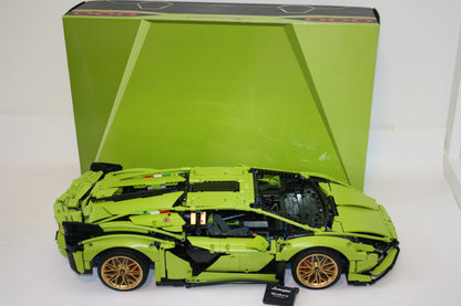 LEGO® - Technic Set - 42115 Lamborghini Sián FKP 37 + Lichtpaket - inkl. BA & OVP - Fahrzeuge