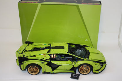 LEGO® - Technic Set - 42115 Lamborghini Sián FKP 37 + Lichtpaket - inkl. BA & OVP - Fahrzeuge