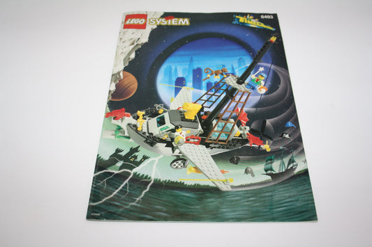 LEGO® TimeCruisers - 6493 Flying Time Cruisers Flybo/Flugzeitschiff - OBA/Bauanleitung - Timecruiser - BAs