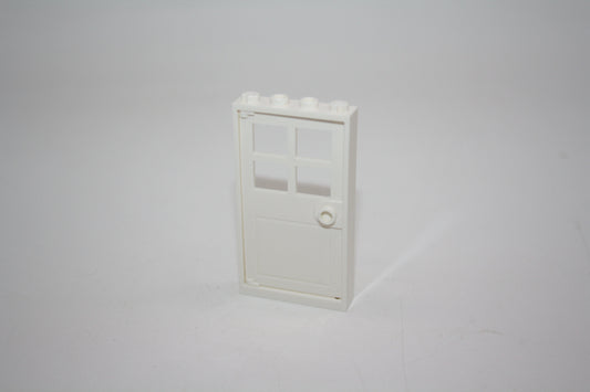 LEGO® - Tür mit Rahmen (1x4x6) - 60623 + 30179 - weiß - Türen/Tore