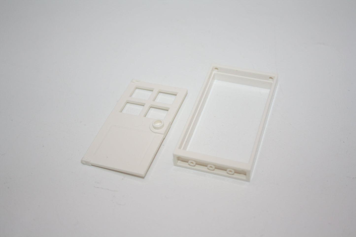 LEGO® - Tür mit Rahmen (1x4x6) - 60623 + 30179 - weiß - Türen/Tore