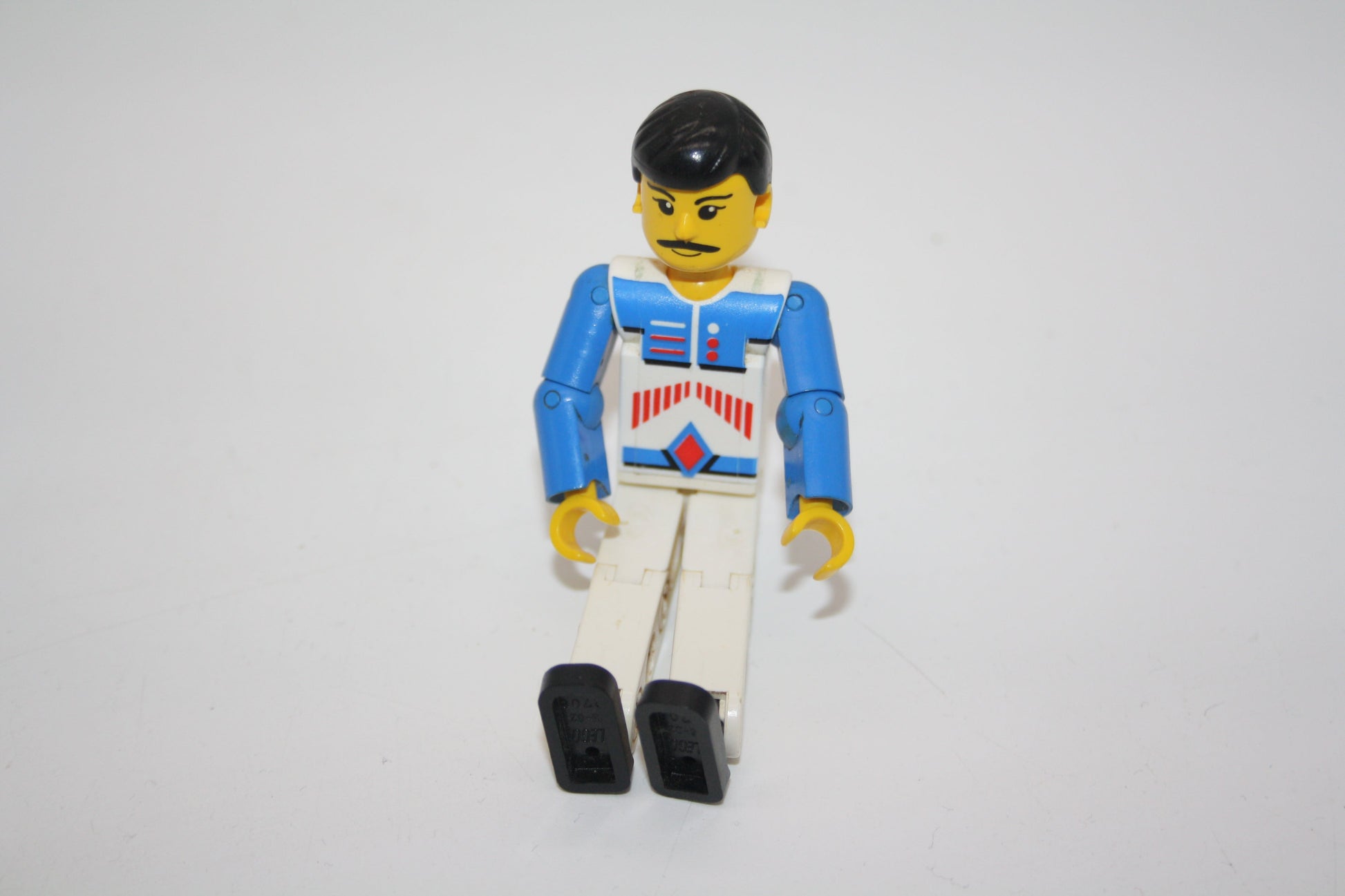 LEGO® - versch. Technic Figuren - Figuren/Minifiguren - weiß-blaue Kleidung - Figuren - Technic