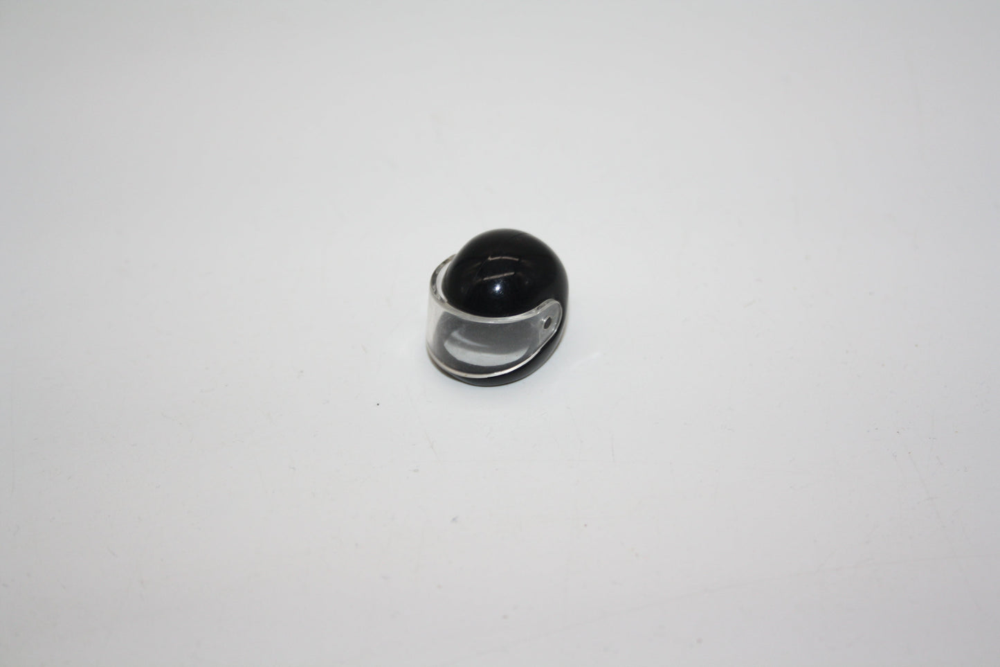 LEGO® - versch. Technic Helme für Figuren/Minifiguren - schwarz-transparens Visier - Accessoires - Technic