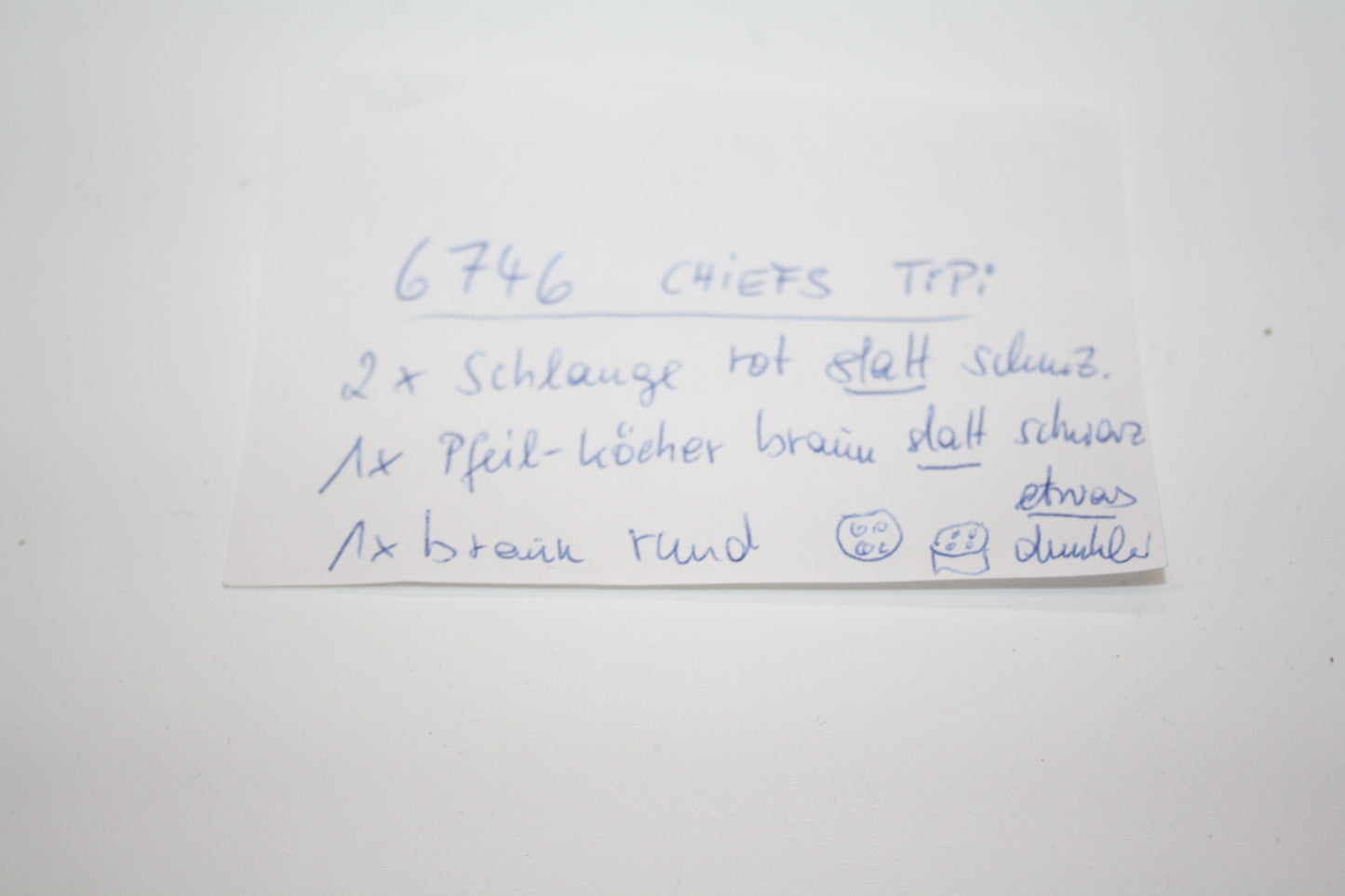 LEGO® Western Set - 6746 Indianer Häuptlingszelt Chiefs Tipi (Unvollständig) - Western Sets