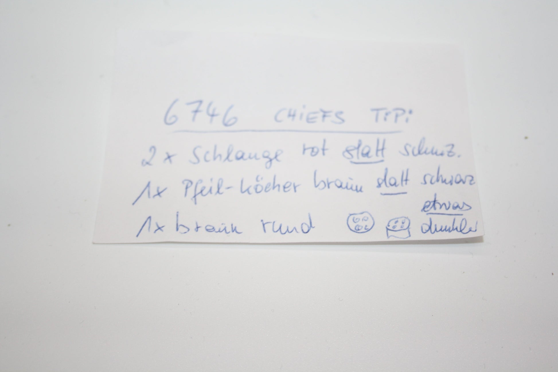 LEGO® Western Set - 6746 Indianer Häuptlingszelt Chiefs Tipi (Unvollständig) - Western Sets