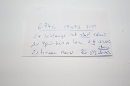 LEGO® Western Set - 6746 Indianer Häuptlingszelt Chiefs Tipi (Unvollständig) - Western Sets