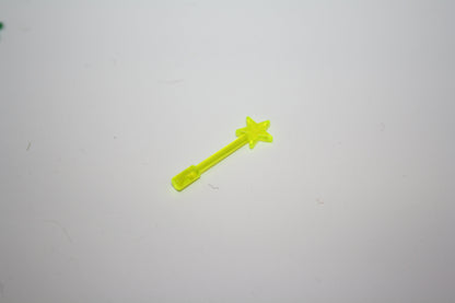 LEGO®- Zauberstab - versch. Farben - 6124 - Waffen - Accessoires/Zubehör - gelb-transparent - Waffen