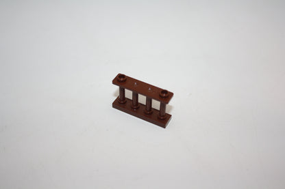 LEGO® - Zaun 1x4x2 - 30055/15332 - Zäune - rotbraun - Zäune