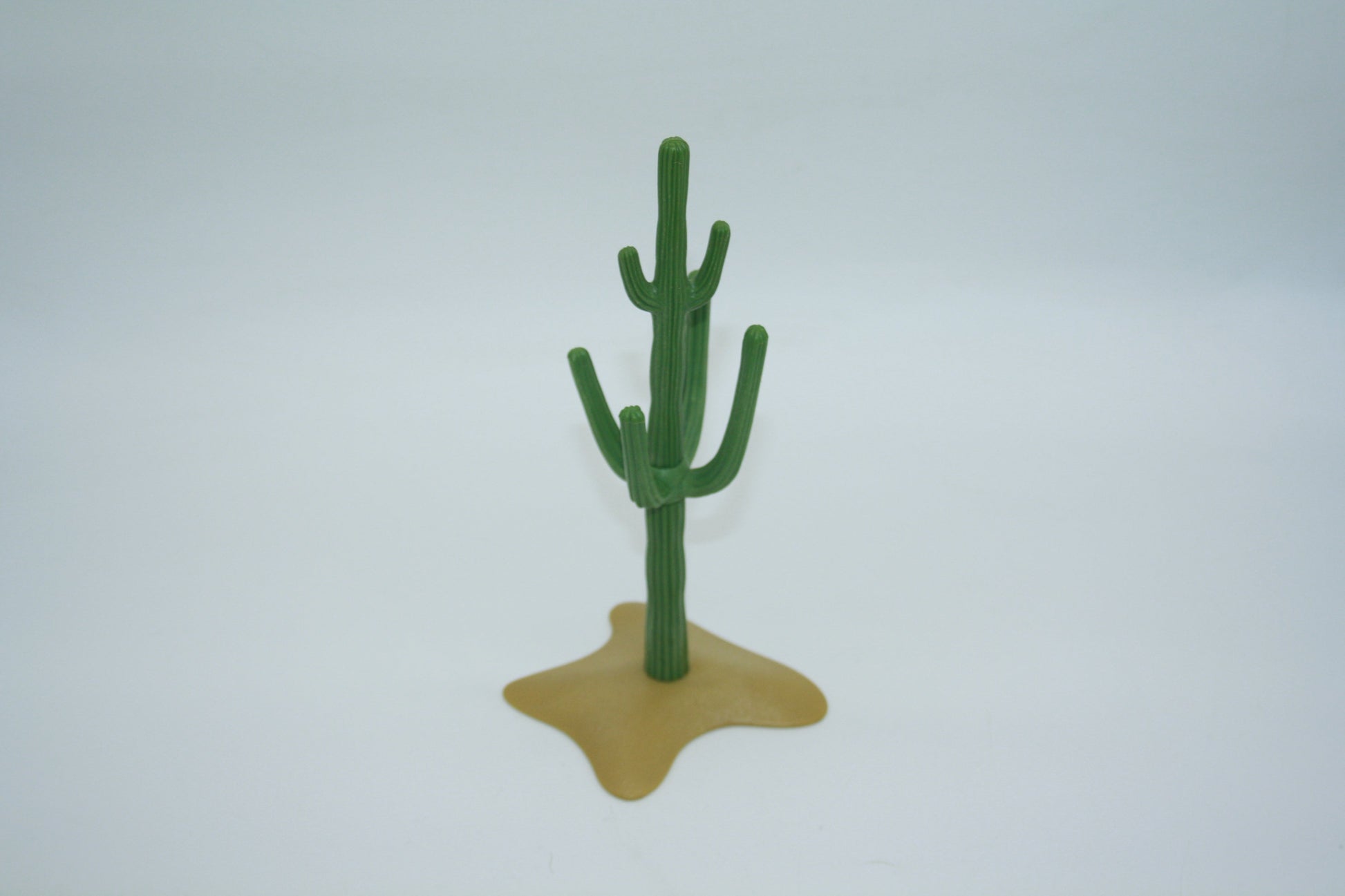 Playmobil® - großer Kaktus auf Sandplatte - Western - grün/gelb - Playmobil - Einzelteile