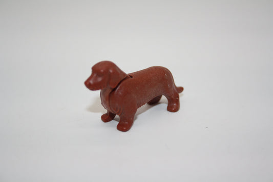 Playmobil® - kleiner Dackel beweglicher Kopf- braun - Playmobil - Tiere