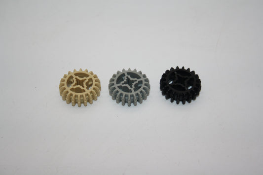 LEGO® Technik - Kupplungs-Scheibe/Zahnrad/Getriebe 20 Zahn doppelfase - versch. Farben - 322690 - Zahnräder/Ritzel