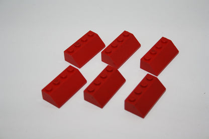 LEGO® - Schrägstein/Dachstein/Slope 45° (2x4) - rot - 3037 - 6x-13x Sparpaket