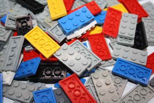LEGO® - 2x4 Plate/Platte Basisplatte/Baseplate (8er) - 3020 - bunt gemischt - 50x-100x Sparpaket
