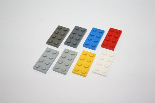 LEGO® - 2x4 Plate/Platte Basisplatte/Baseplate (8er) - 3020 - versch. Farben - Einzelteil