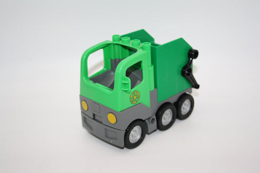 Duplo - Müllwagen/Müllabfuhr m. Funktion - grün - LKW/Lastwagen - Fahrzeuge