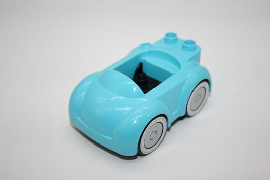 Duplo - kleines Cabrio - hellblau - Auto/PKW - Fahrzeuge