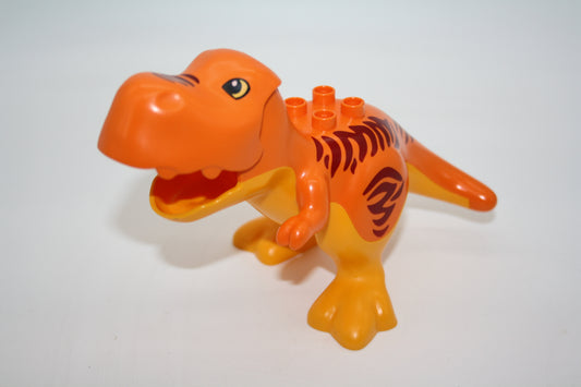 Duplo - Lego Duplo - T-Rex - orange - bew. Kopf - Dinosaurier - Dino