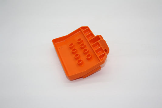 Duplo -  Baggerschaufel/Schiebeschild für Bulldozer - orange - Ersatzteil