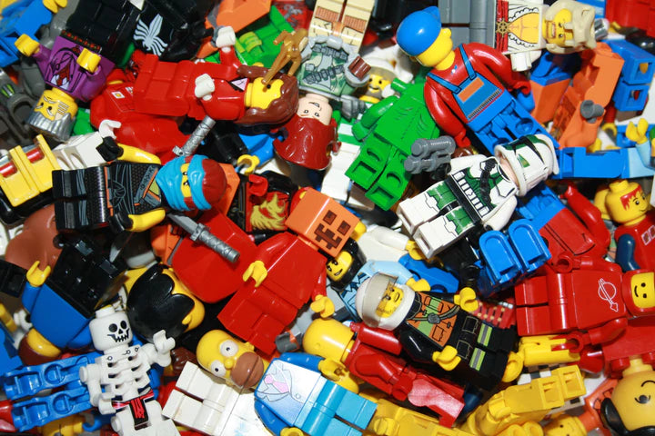 LEGO® - Figuren/Minifiguren - Bunt gemischt - 100g-1000g